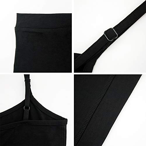 Image of NEWITIN 4 Pack Spaghetti Strap Camisole Top Adjustable Strap Tank Top for Women