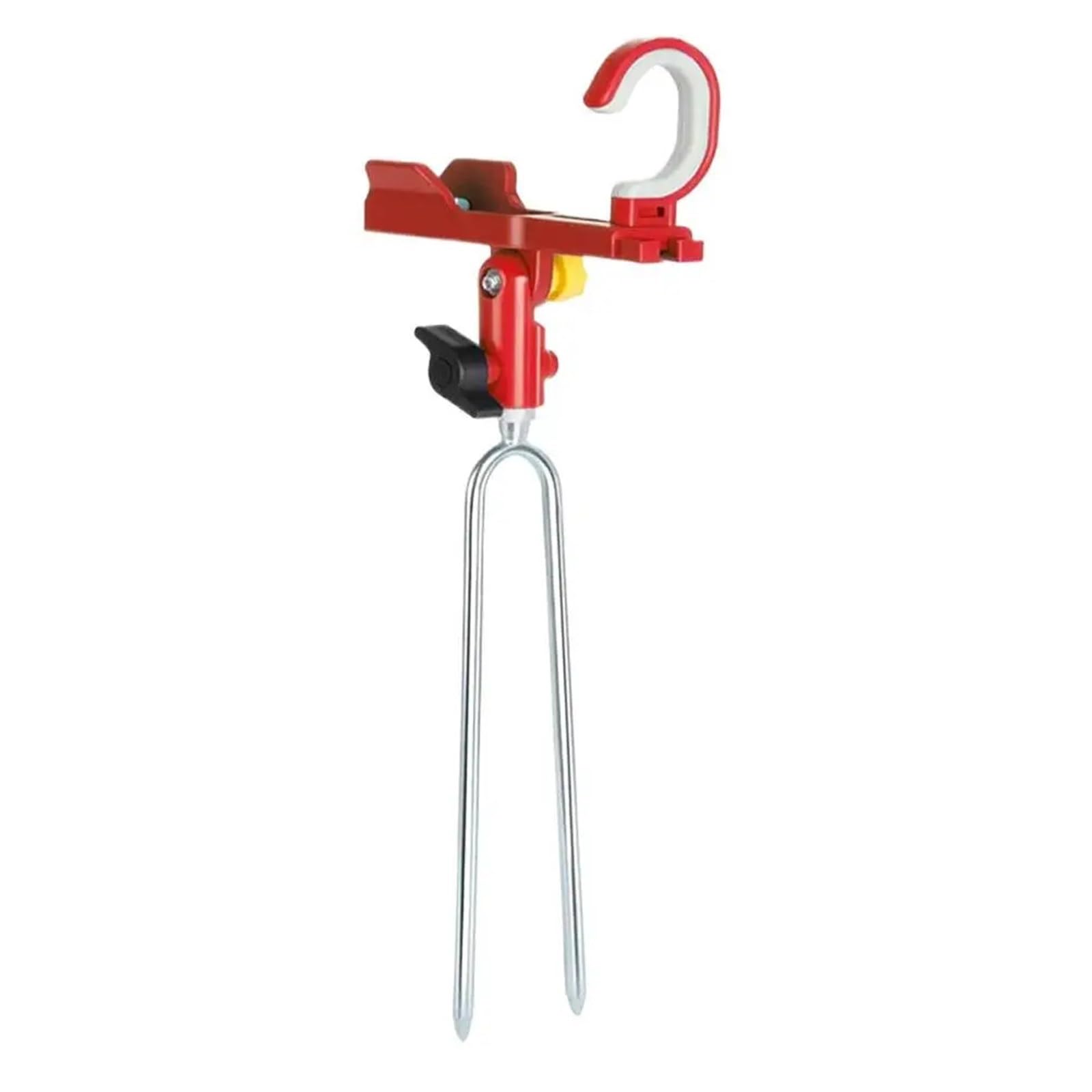 FVDZRFIE Fishing Rod Rest 1pcs Fishing Ground Insert Stand Adjustment Rod Holder Folding Fish Pole For Bank Support(Red)