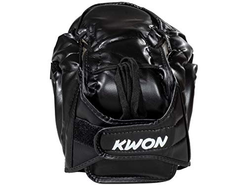 Casque d'autodéfense Kwon Top Pad noir pour protection de la tête - 4