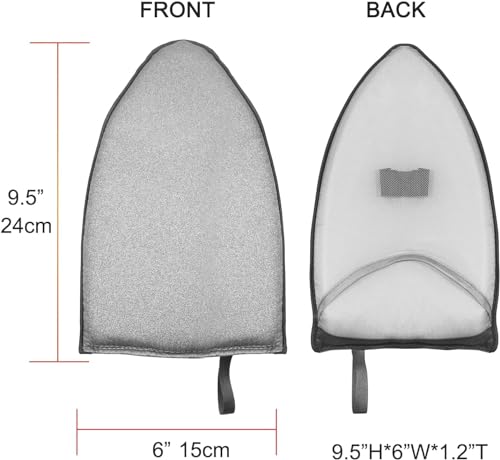 Image of Steamer Board for Clothes,Stand for Steaming Clothes,Steamer Pad,Hanging Ironing Board (Steamer Board + Ironing Gloves)