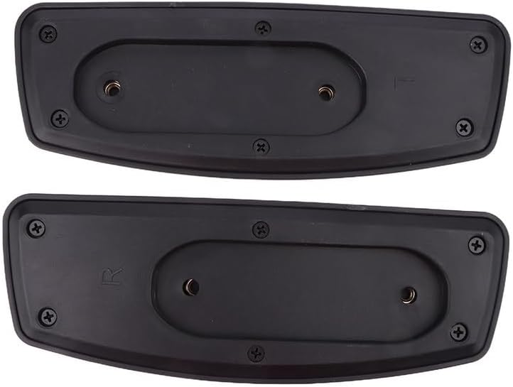 Compatible for HUAHUA Gaming Chair Arm Rest Pair with Mounting Holes, Office Chair Replacement Parts(Fixed Mount)