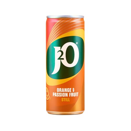 J2o Orange & Passion Fruit 4 X 250ml Cans