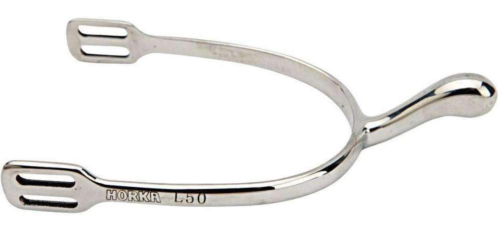 HORKA Swan Neck Spurs - Spurs_Ladies 50-S/STEEL