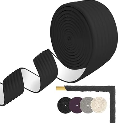 3 in Pipe Insulation Tape - Weather Resistant Foam Tape Insulation - Outdoor Water Pipe Insulation Wrap - Insulation Tape for Water Pipes - Pipe Wrap Insulation, (3in x 13ft, Black)