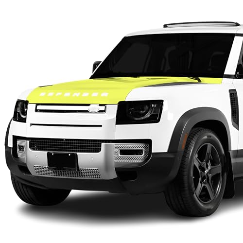 BOGAR TECH DESIGNS for Land Rover Defender 110 (X-Dynamic SE/X) 2020+ Top Front Paint Protection PPF Film Kit Cover, Clear Bra