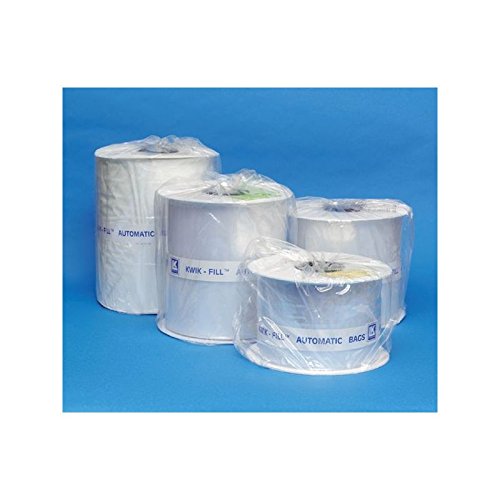 Elkay Plastics Kwik-Fill Automatic Bag, Medium-Duty, 1.9 Mil, 9 x 12 1/2 1,000 per Roll