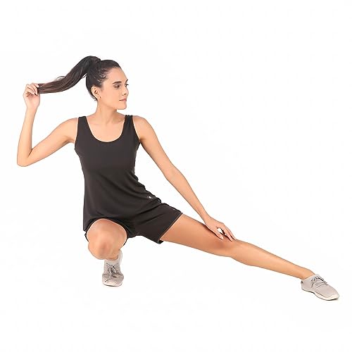 Image of ReDesign Apparels Women's Athleisure Dri Fast Workout Sleeveless Top Sports Gym Tshirt