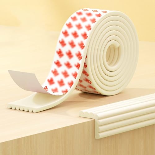 Protections d'angle de sécurité pour bébé – Protection des bords en mousse souple pour enfants, bande de pare-chocs autocollante, rembourrage découpable, épaisseur de 8 mm, solution de protection des