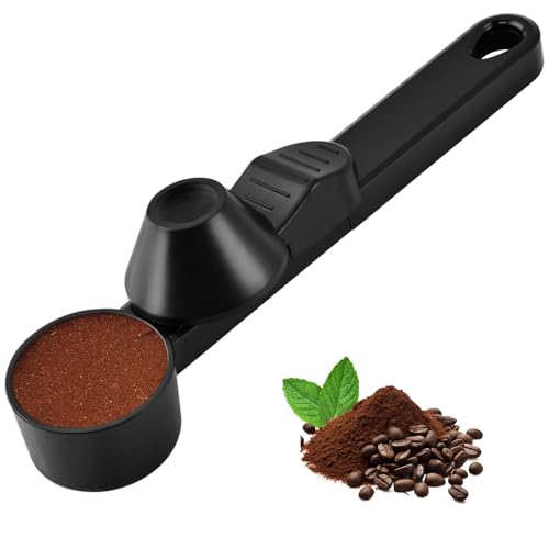Coffee Scoop with Funnel for Ground Coffee & Protein Powder, 2 Tbsp