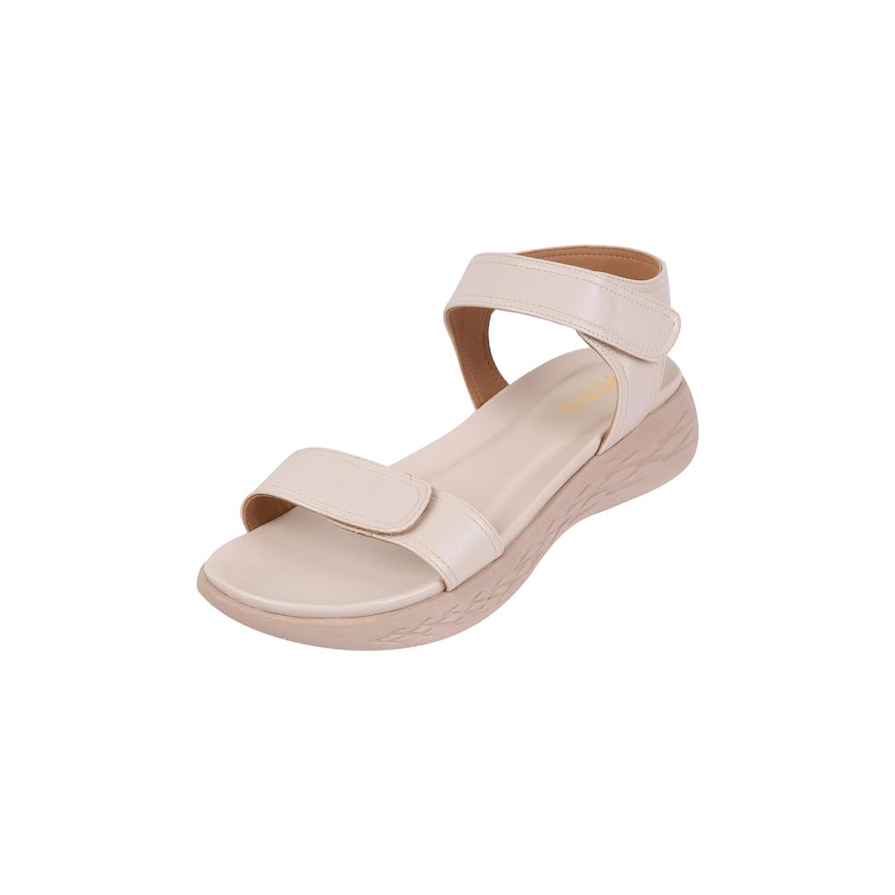 Metro Women Beige Synthetic Wedge Heel Sandal UK/8 EU/41 (33-917) (B0D5YYK97P) Amazon Price History, Amazon Price Tracker