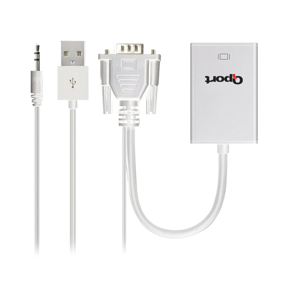 Qport Q-Vh Vga Dan Hdmi A Çevirici