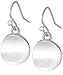 Kenneth Cole New York Shiny Earrings Small Circle Drop Earrings
