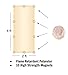 ShadeMAGIC Fluorescent Light Filter Covers (Mocha) - Diffuser Pack; Eliminate Harsh Glare That Causes Eyestrain and Head Strain The The Classroom or at Office. (4)