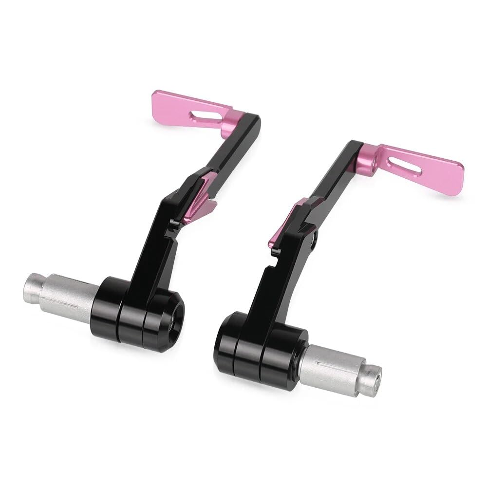 Lpuytrb Pink Brake Guard Lever Motorcycle Levers Guard Brake Clutch Handlebar Protector For Supersport 950 S Hypermotard 821 Sp