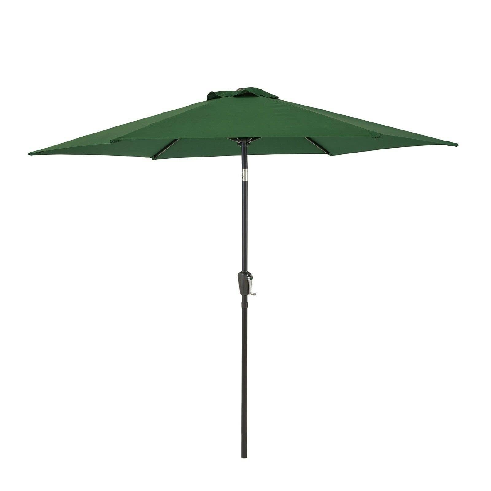 WDSOPK 2.7M Parasol Garden Outdoor Sun Shade W/Crank Tilt Patio Umbrella