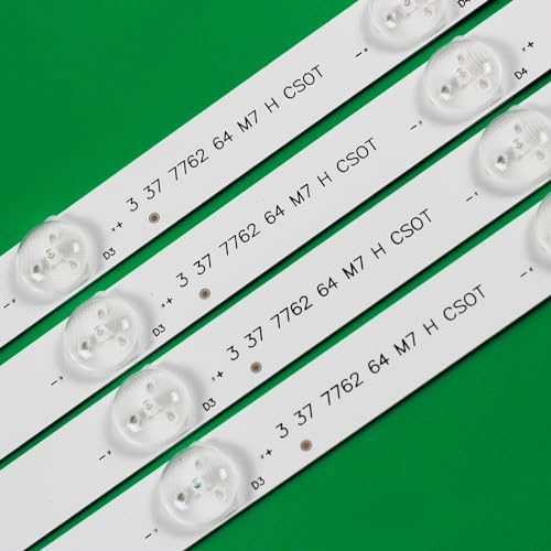 Tira de LED para iluminación trasera 32ld165ru con diodos EVERLIGHT 4