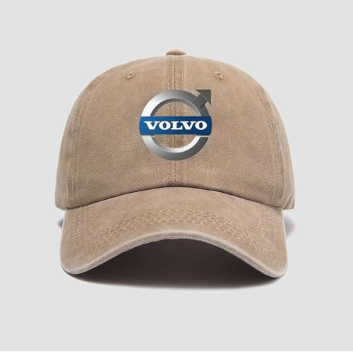 ZGNBKLS Basecap Herren für Volvo, Einstellbare Baseball Cap Freien Alle Jahreszeiten Auto Baseball Cap,B