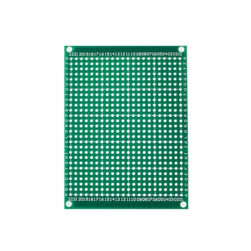 Placa prototipo PCB verde evita fallos de conexión en circuitos de bricolaje de 2 x 8 cm 7