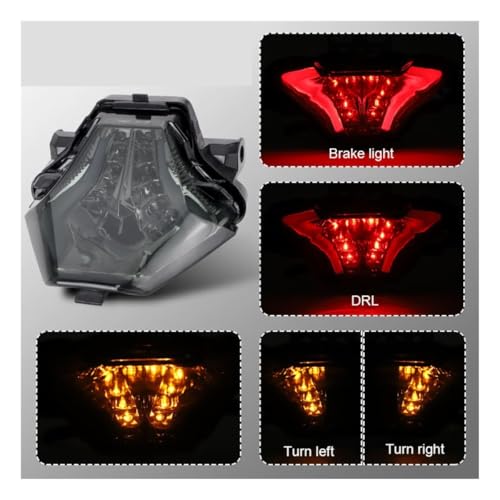 Feu arrière LED pour MT07 et MT03 remplace clignotants cassés et stock d'origine