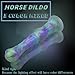 Knot Horse Dildo 9.8 Inch Soft Colorful Silicone Fantasy Dildo Suction Cup XL g Spot Thick Realistic Animal Fake Penis Dildos Large Anal Play Butt Plug Women Couple Gay Adult Sex Toys & Games (B)
