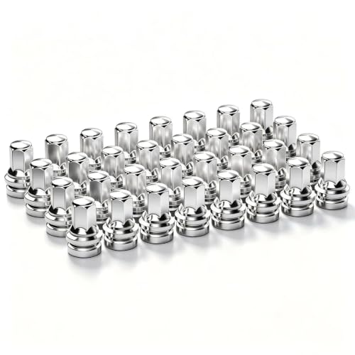 ECHYPA M14x1.5 Lug Nuts Chrome 32PCS OEM Style Replacement for Ford by ECHYPA - Used condition - US$51.77