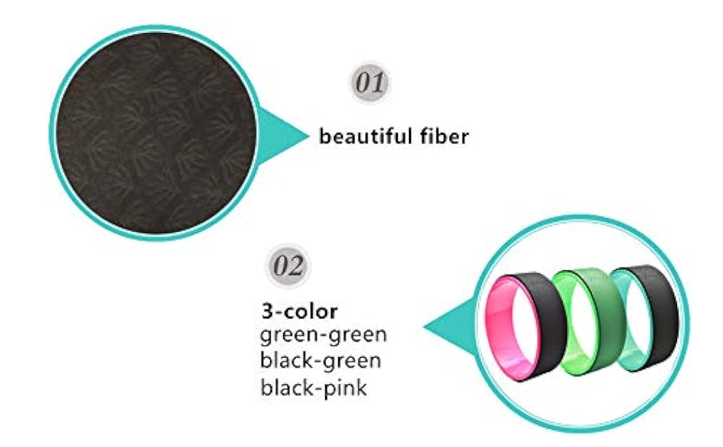 NGT Yoga Wheel 13 inch Yoga Wheel for Back Pain Strongest and Most Comfortable Dharma Yoga Prop Wheel with Free Yoga Bands