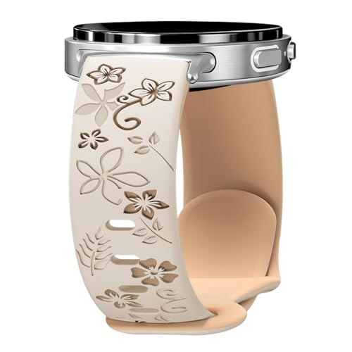 Correa deportiva de silicona floral para Samsung Galaxy Watch miniatura 1