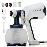 PICKITOLES Upgraded HVLP Paint Sprayer,Electric Spray Gun with 3 Patterns & 1400ML,for Latex...