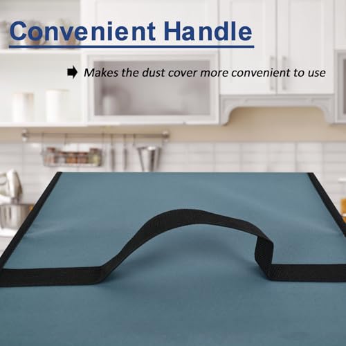 Image of Dust cover for Keurig Single Serve K-Cup Pod Coffee Maker, Heavy Duty Waterproof Coffee Machine Cover for Keurig K-Express, K-Mini and K-Iced Single Serve K-Cup Pod Coffee Maker (Blue)