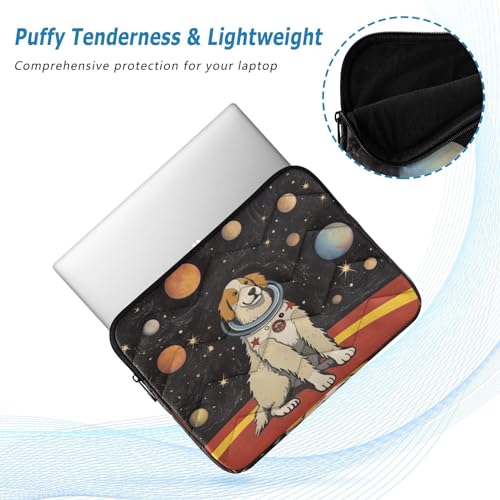 Funda para Laptop Cute Space Dog 13-14 Pulgadas Impermeable miniatura 5