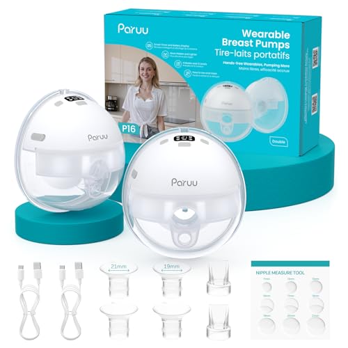 Paruu Wearable Breast Pump P16 2-Pack