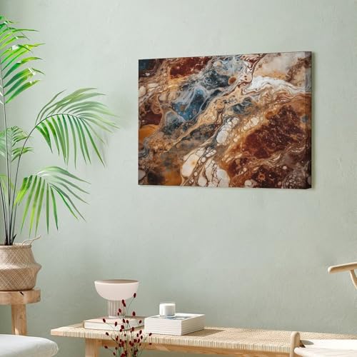 Cuadros de mármol modernos y lienzo decorativo para salón 6