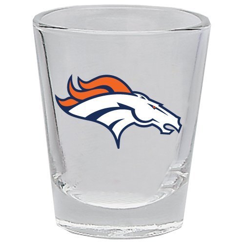 Hunter 1101-10-2332 Shot Glass44; 2 oz. Denver Broncos