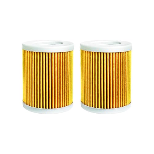Filtre à huile pour moto YP250 YP400 et CP250 lot de 2 pièces jaune