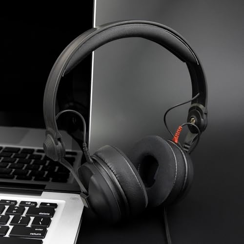 Image of SOULWIT Earpads Replacement for Sennheiser HD25 /HD25 Light(Lite) /HD25 Plus /HD25 Special Edition /HMD25 /HME25 /HMEC25 /HD250BT Headphones, Ear Pads Cushions with High-Density Foam - HD25 CG Black