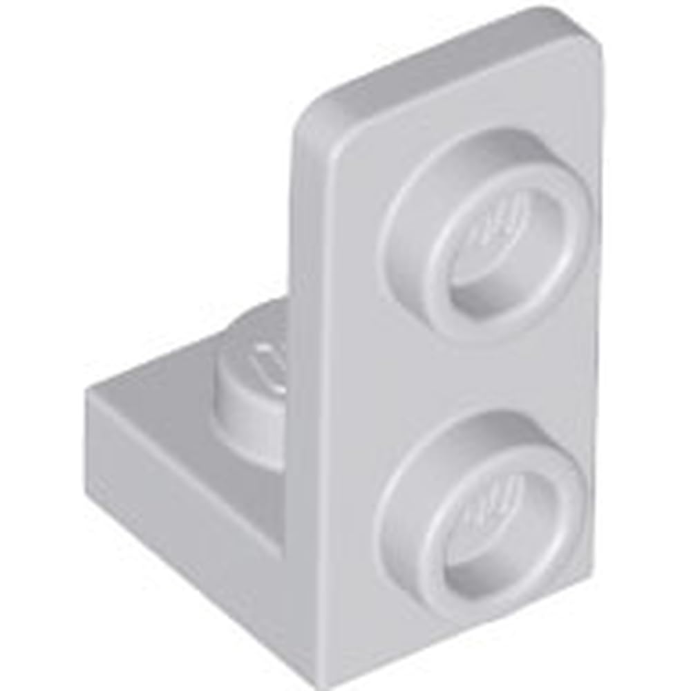 LEGO Bracket 1 x 1-1 x 2 Inverted Building Component, Part 73825 (Light Bluish Gray, 10, Bricks) — image 1