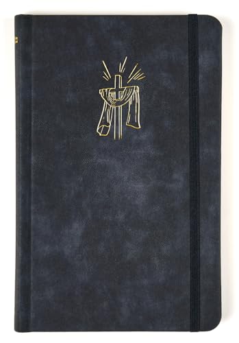 Bíblia Sagrada Slim NVI, Luxo, Tecido azul marinho sobre capa dur...