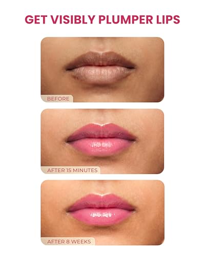Image of DOSCH Tinted Lip Balm SPF 50 PA+++ - Berry Blush | 2% Peptides, 2% Ceramides & 10% Natural Squalane | With Vitamin E | Brightening Lip Balm for Dark, Pigmented & Chapped Lips | 5 g | 24H Moisturization & Hydration | Kojic Acid & Licorice | For Women