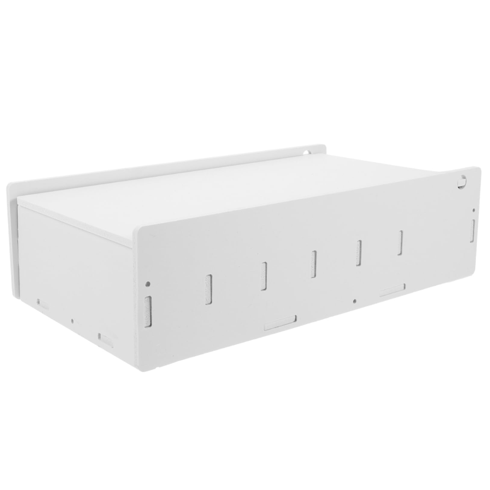 Geldkassette Münzorganizer Mehrfach Fächer Aufbewahrungsbox Kunststoff mit Deckel Großes Fassungsvermögen Schreibtisch Organisation für Büro und Haushalt