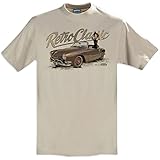 pare choc karmann ghia occasion  RetroClassic Karmann GHIA Dave Warren 1970 T-shirt pour homme, sable, XL