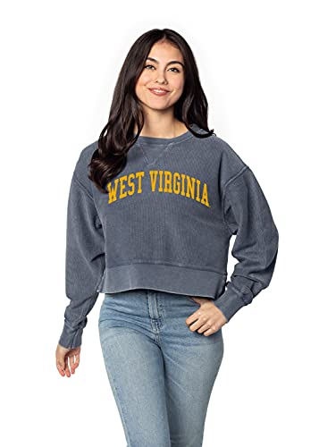 Image of chicka-d NCAA womens Corded Boxy Pullover