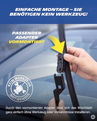 MICHELIN Perfect Fit 100 Scheibenwischer Set 600/475mm – Ansicht 5