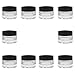 Produktbild 10 x edle Mini Glas-Tiegel 15ml, leere Cremetiegel aus Glas