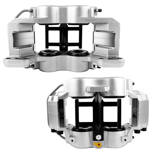 Image of SCITOO 188100 188101 Front /Rear Left & Right Disc Brake Calipers Fit For International Harvester For 4100 2009-2011,For International Harvester For 4400 2009-2011, 4 Pistons