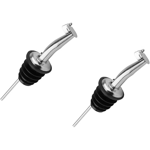 Dynore Stainless Steel Bottle Stopper 2 Pcs