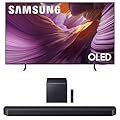 SAMSUNG QN65S85FAFXZA 65 Inch OLED HDR 4K Smart TV with a HW-Q900F Q Series Soundbar 7.1.2 Ch Subwoofer (2025)