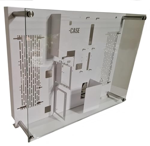 Double AIO 360 mm sur le boîtier F-CASE 6 AIR RAL conçu pour le refroidissement mural ATX