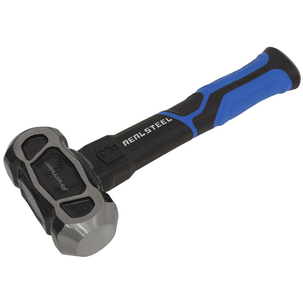 Sealey Blue, Black Unbreakable Club Hammer 3Lb