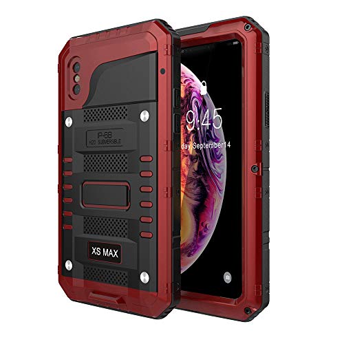 Waterproof Case Compatible with iPhone Xs max, Military Grade Drop Tested, Heavy Duty