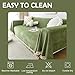 HANDONTIME Green Sofa Cover Vintage Couch Cover for Dogs 71